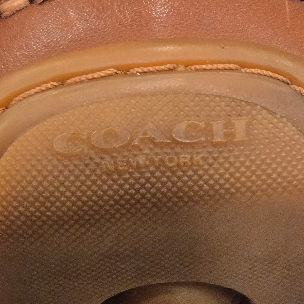 Coach‎ Collis Bit Loafers Mens Size 9D Tan Brown Leather FG2984 Turnlock Moc - Picture 13 of 13